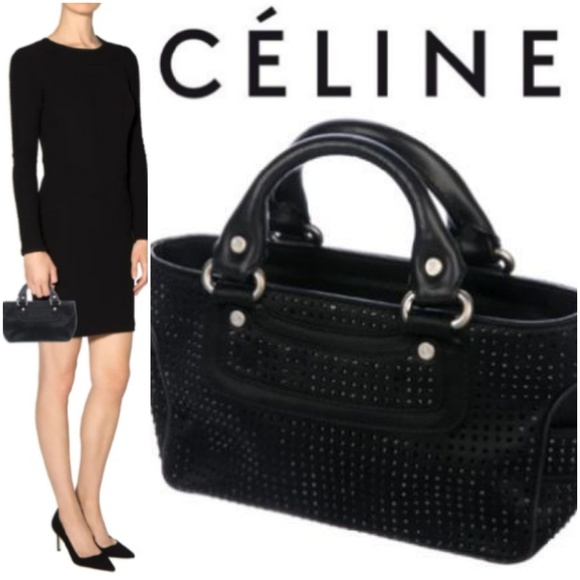 SOLD💋🇮🇹CELINE CRYSTAL  BOOGIE MINI - Picture 2 of 8